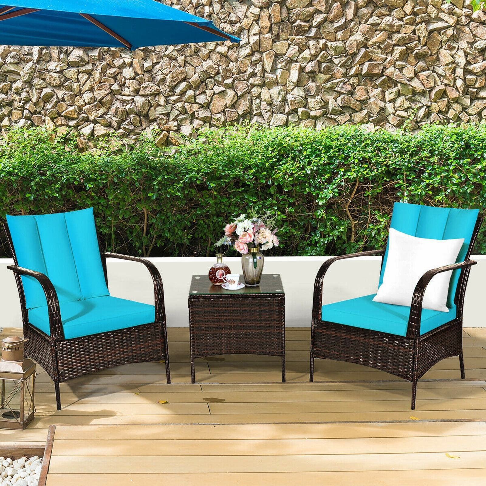 Winston Porter Bryer 2 - Person Seating Group with Cushions Winston Porter Bryer 2 - Person Seating Group with Cushions